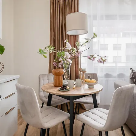 아파트 Ts Gold New Town & Free Private Parking 슈체친